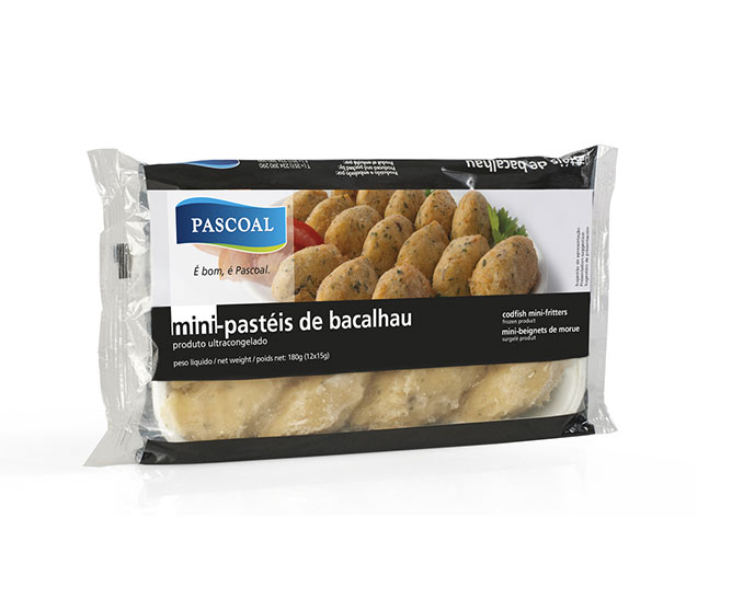 mini-pasteis de bacalhau